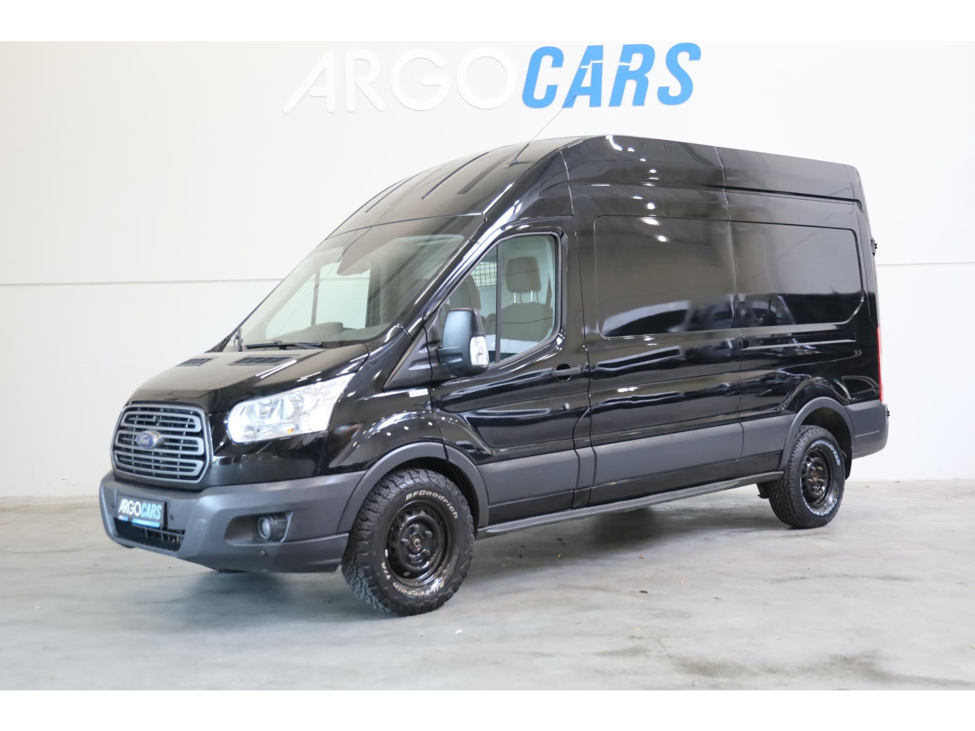Ford Transit 350 2.0 TDCI L2/H2 Trend AWD 4X4 MARGE 170PK ZWART AIRCO TREKHAAK CRUISE 12/2018 LEASE V/A € 112,- pm INRUIL MOGELIJK Bestelauto