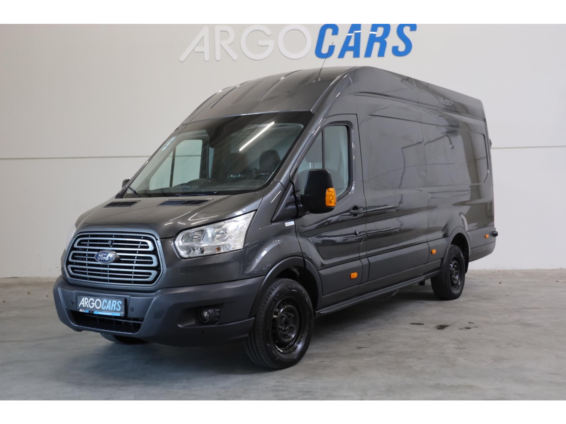 Ford Transit 350 2.0 TDCI L4/H3 170PK GRIJS Limited RWD CAMERA PDC AIRCO CRUISE CONTROL TOPSTAAT LEASE V/A €142,- p.m. INRUIL MOG Bestelauto